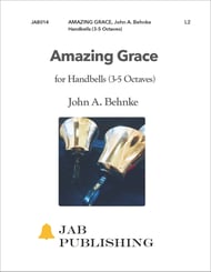 Amazing Grace Handbell sheet music cover Thumbnail